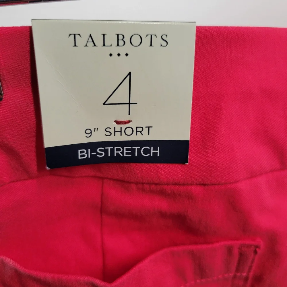 Talbots Bi-Stretch Hot Pink 9